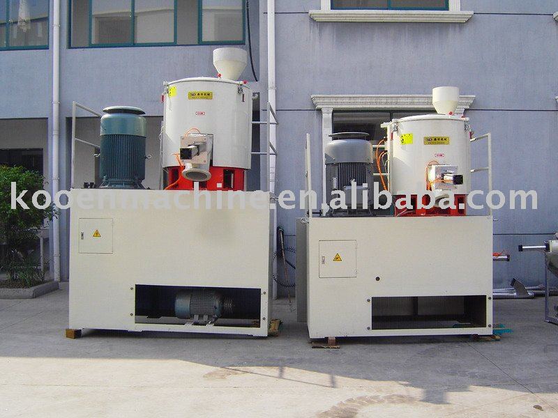 plastic powder mixer drying machine