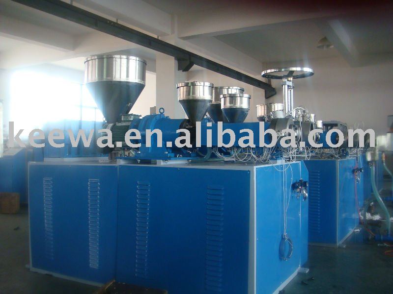 plastic PP pipe making machine