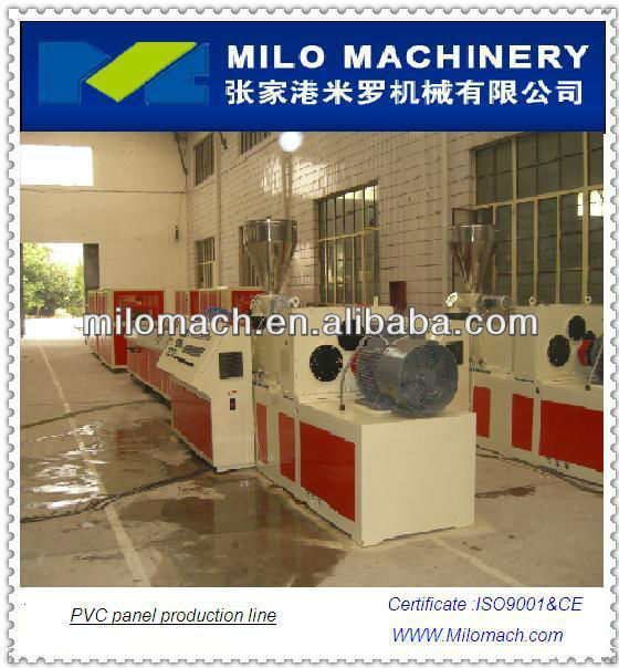 Plastic PVC wall panel producing line