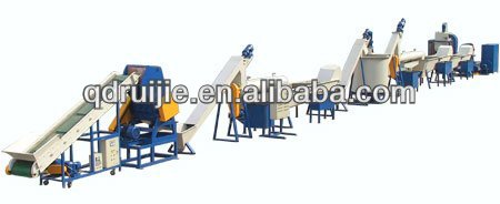 Plastic scraps recycling and granulating machines