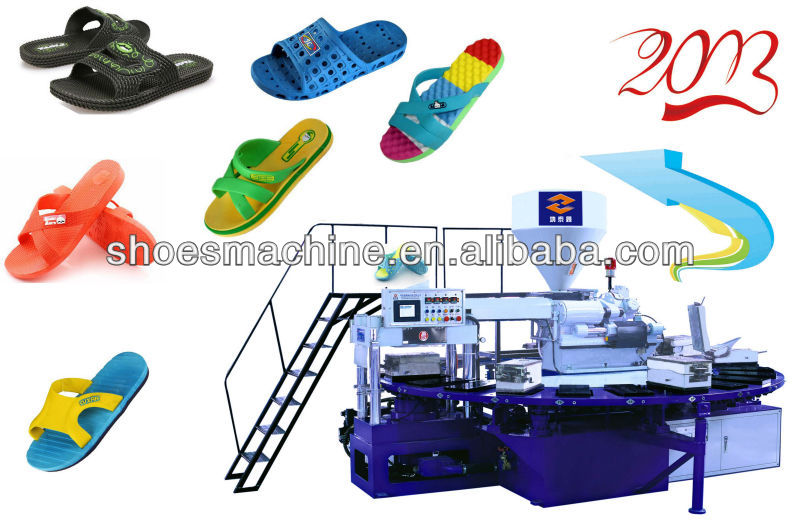 plastic shoes making machine