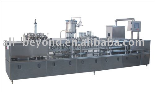 plastic standup pouches filling and sealing machine for liquid