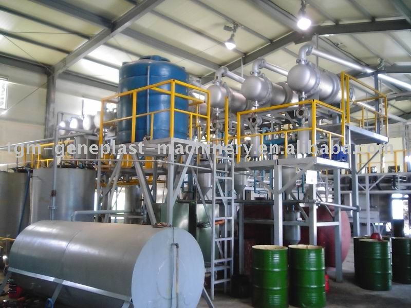 plastination fuel refining line