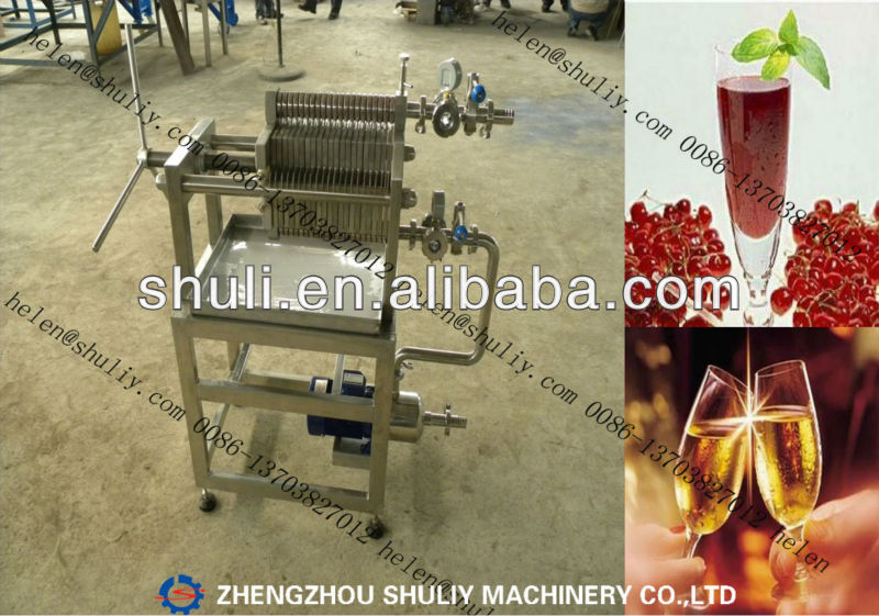 Plate and Frame fruit juice filter/juice wine filter//0086-13703827012