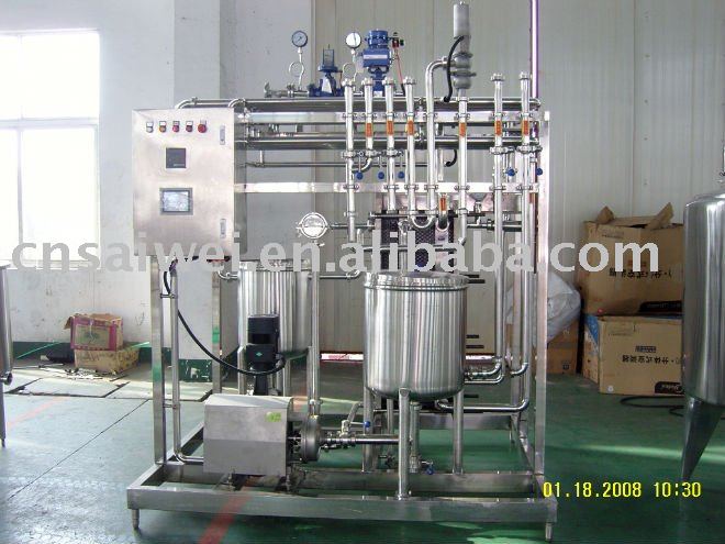 Plate type Pasteurizer