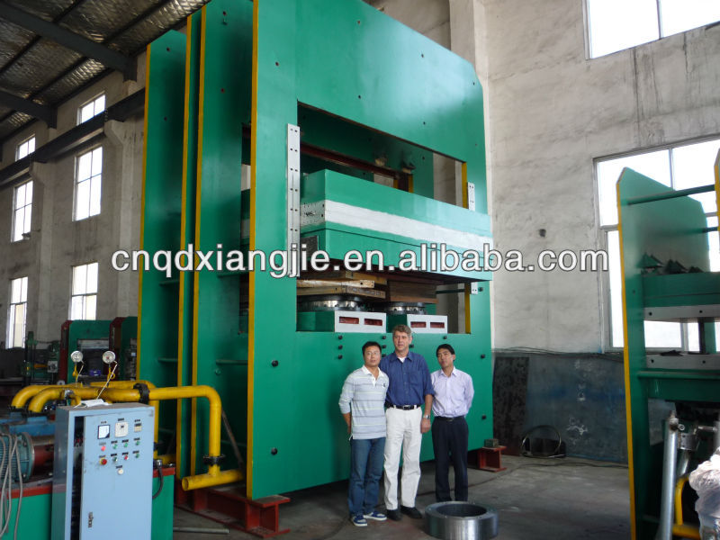 plate vulcanizing machinery (frame structure)