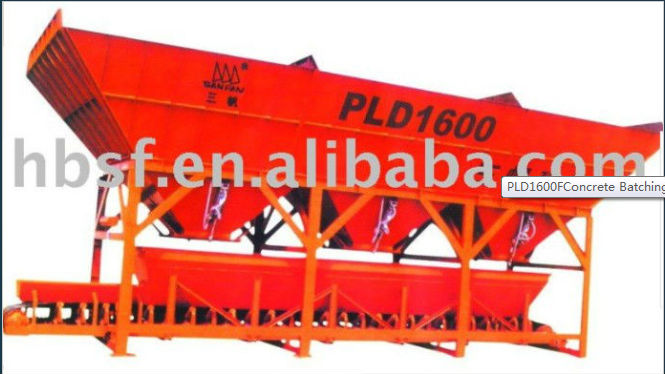 PLD1600 Electric Concrete aggregate Batching Machine