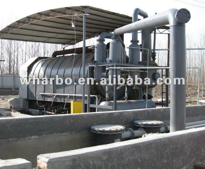 pollution-free waste plastic pyrolysis plant with advanced technology popular around the world