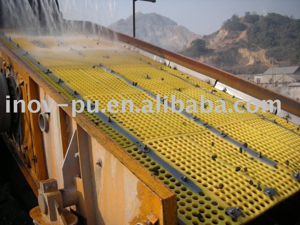 Polyurethane prepolymer for mine used to sieve plate