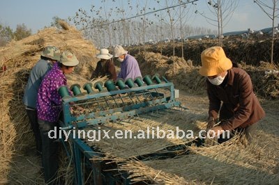 Popular grass mat knitting machine recycling machine