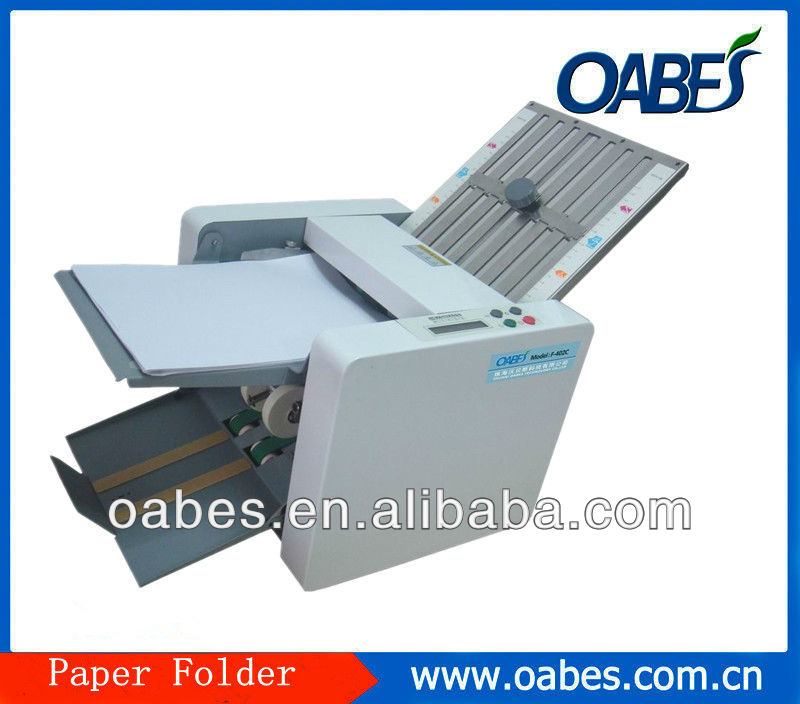 post-press equipment desktop paper folding machine,A4/A3 full automatic paper folding machine