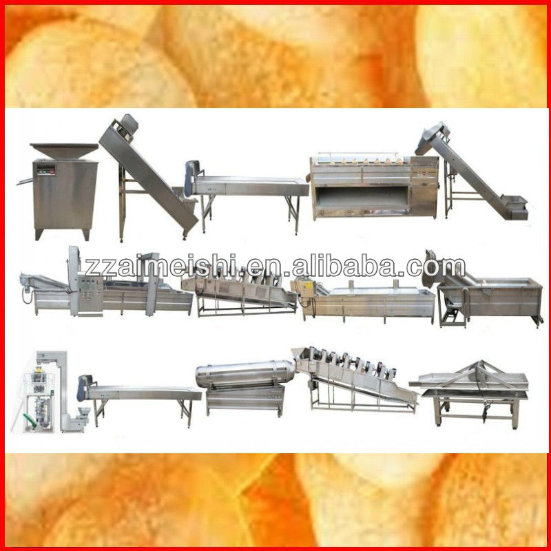 Potato chips production line,potato chips machine