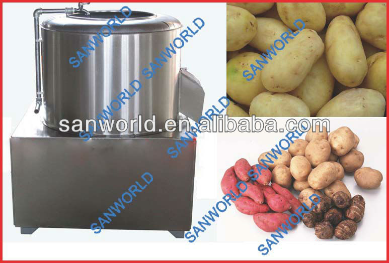 Potato Washing and Peeling Machine, Potato Washing Machine, Potato Peeling Machine