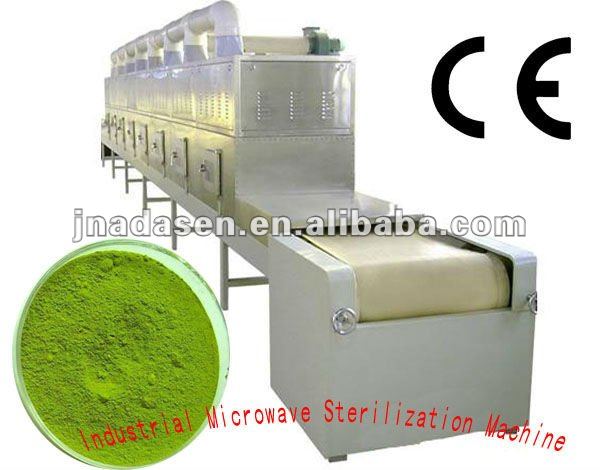 Powder drying and sterilizing tunnel microwave equipment