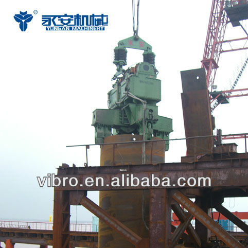 Powerful pile diver DZJ-400