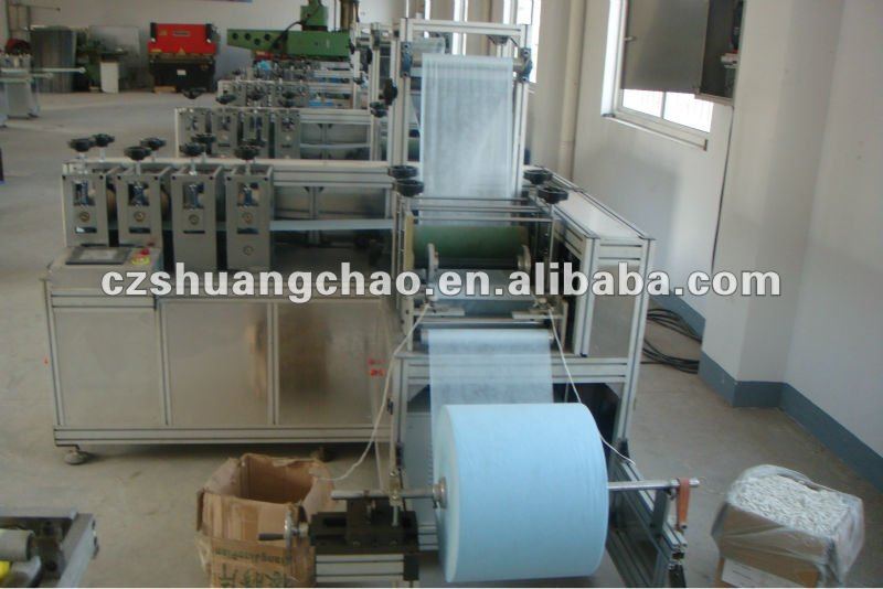 PP non-woven fabric shoe cover making machinery