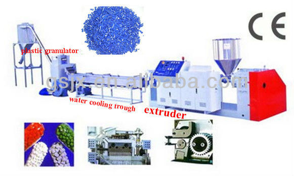 PP PE Recycled Plastic Granulator