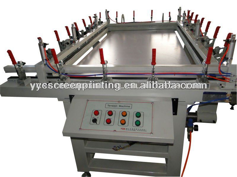 precise electrical automatic mesh stretching machine/silk screen stretching machine manufacturer