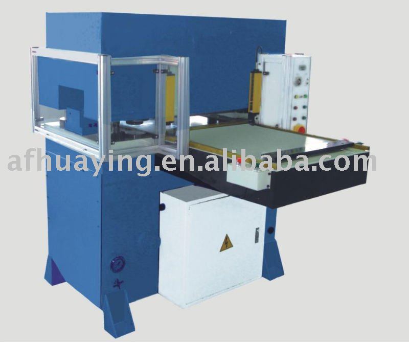 Precise hydraulic press swing arm die cutting machine