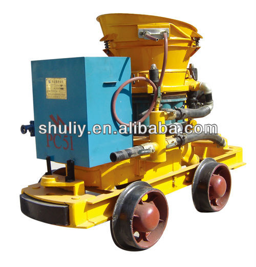 Premium Grade shuliy dry mix shotcrete machine with ISO15838061730