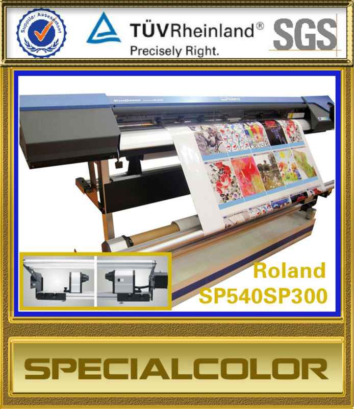 Printer Paper Take Up Roller System for Roland