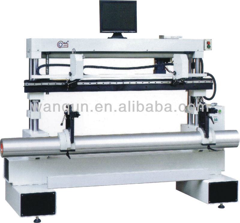 Printing plate mounting machine