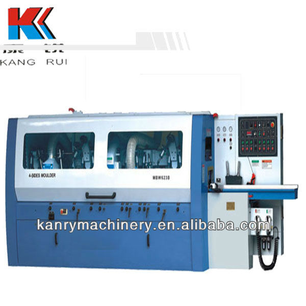 Professional 4 axis cutting boad planer wood moulding planing machines