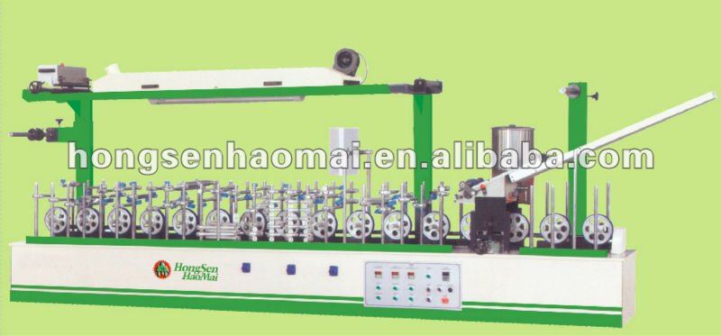 Profile Wrapping woodworking Machine(hot and cold glue)