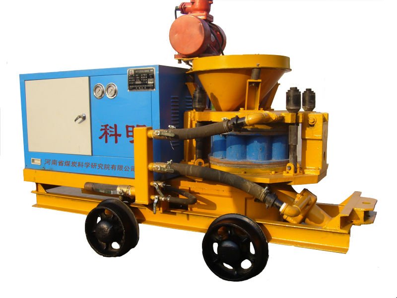 PS6I concrete material mixing shot machine