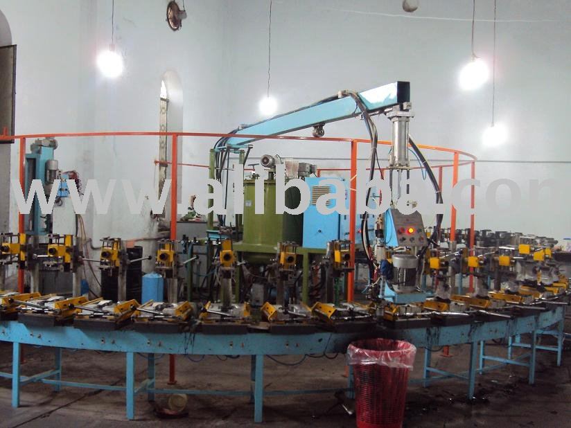 pu shoe making machine