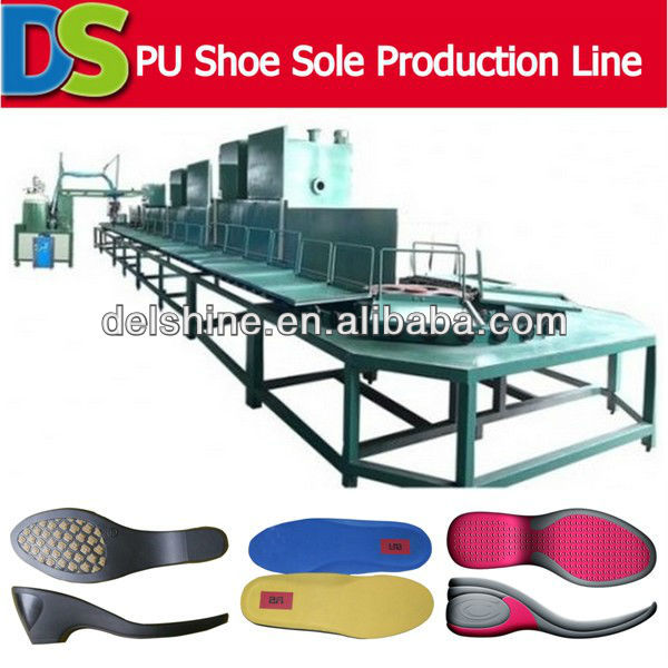 PU Shoe Sole PU Pouring Shoe Machine