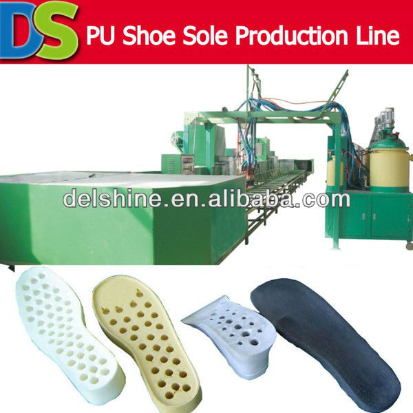 PU Shoe Sole PU Shoes machine