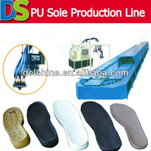 PU Shoe Sole PU Shoes Machine