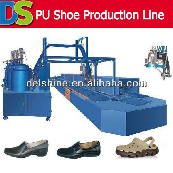 PU Shoe Sole PU Shoes Machine