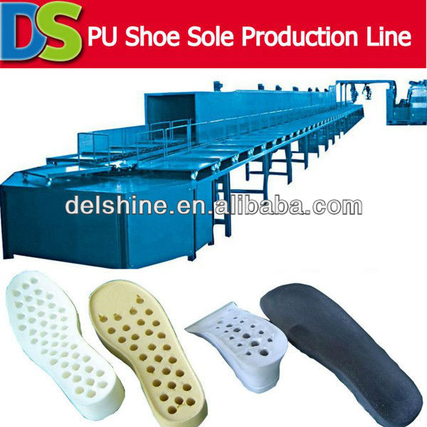 PU Shoe Sole PU Sole Making Machine