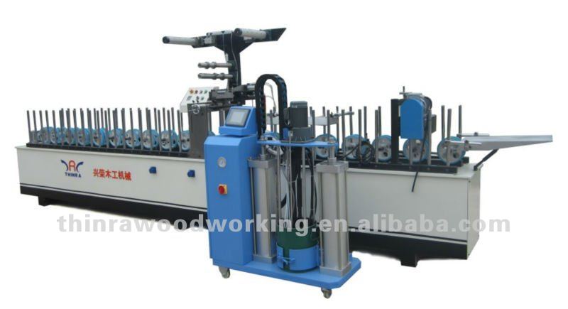PUR laminating wrapping machine hotmelt for MDF and gypsum panel
