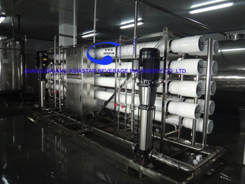 Pure water filteration system with reverse osmosis