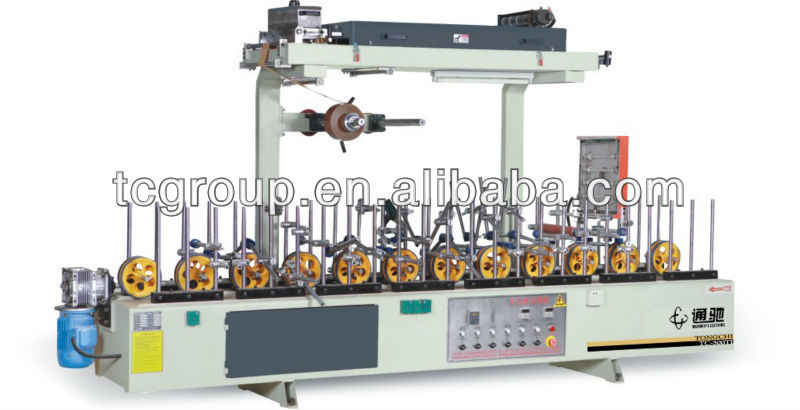 PVC and Decorative Paint paper Wrapping Machine(Cold glue)