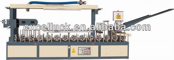 PVC and Veneer profile wrapping machine