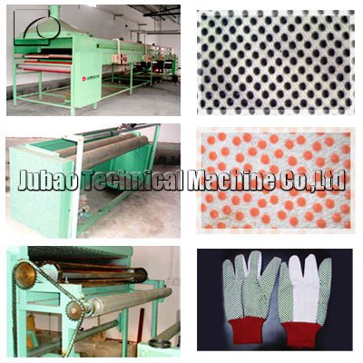 PVC Cloth Dotting Machine