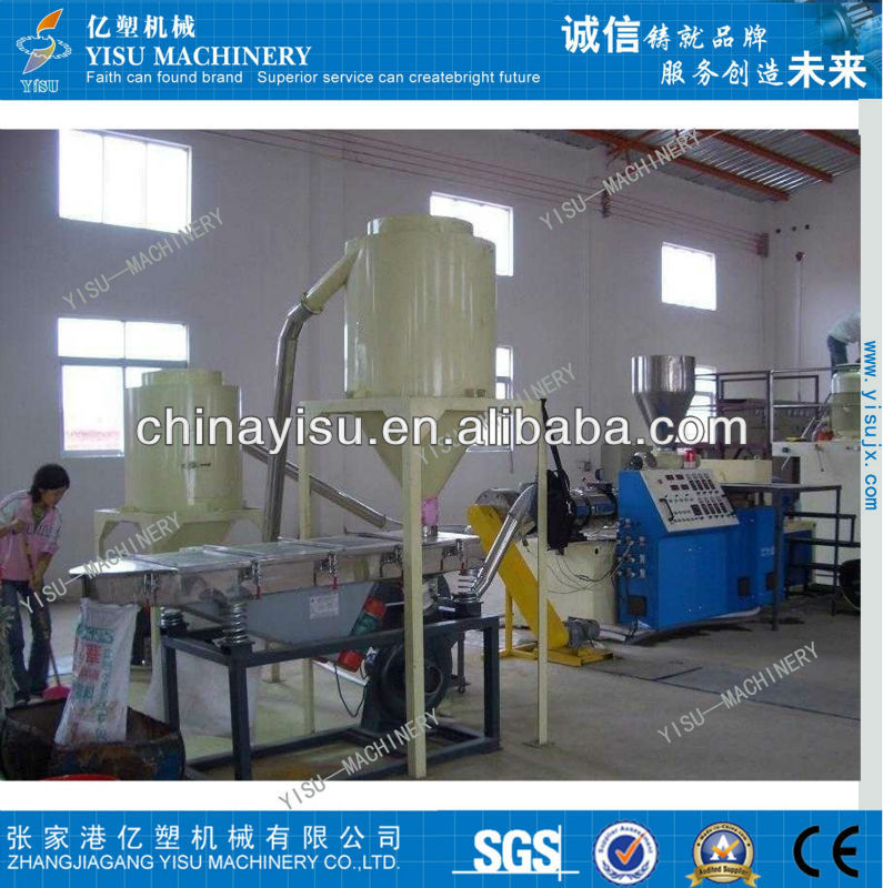 PVC granulating line(mould face hot cutting)