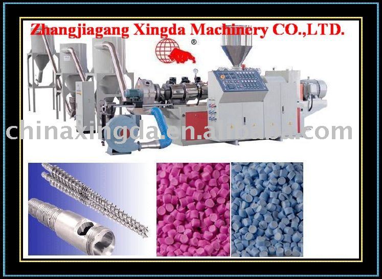 PVC granulating machine