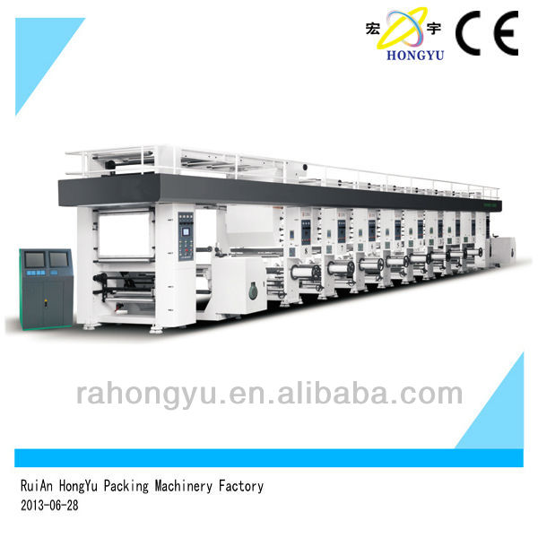 Pvc Multi Colors used gravure printing machine