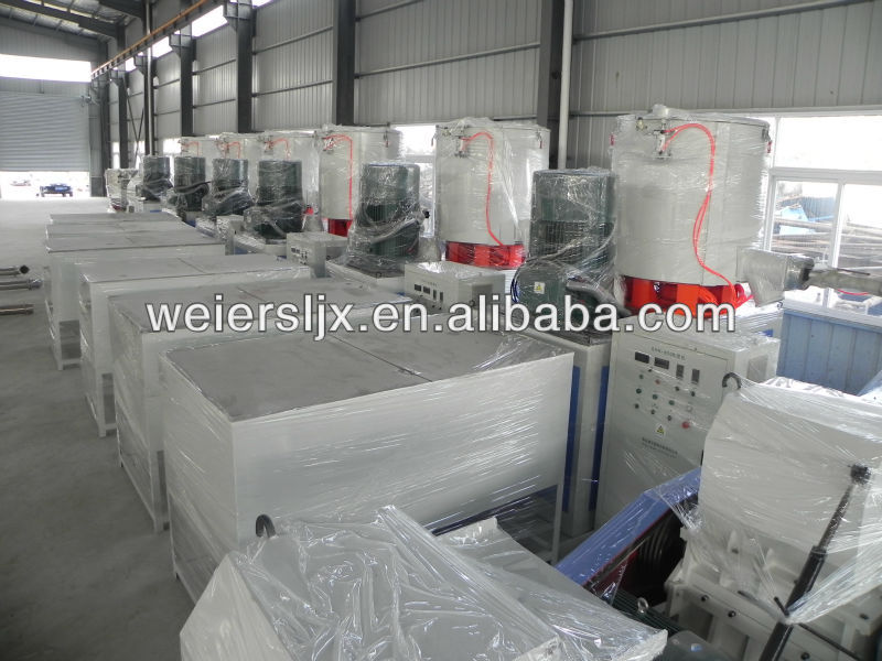 PVC plastic hot and cold mixer