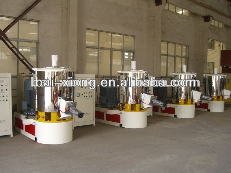 PVC plastic mixer machine