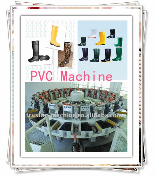 PVC Plastic Rain Boot Injection Molding Machine