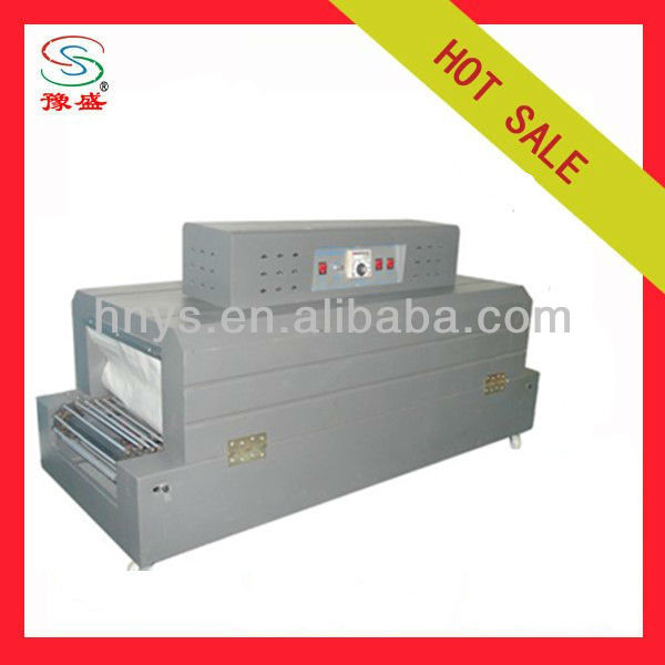 PVC/POF film shrink wrap machine for bottles/bowl /tableware/