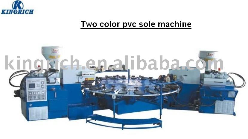 PVC sole injection machine