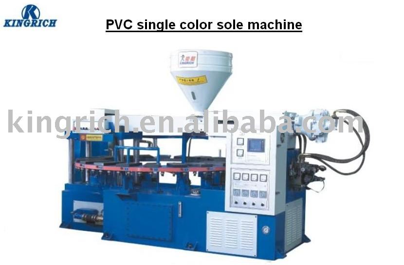 PVC sole injection machine 3