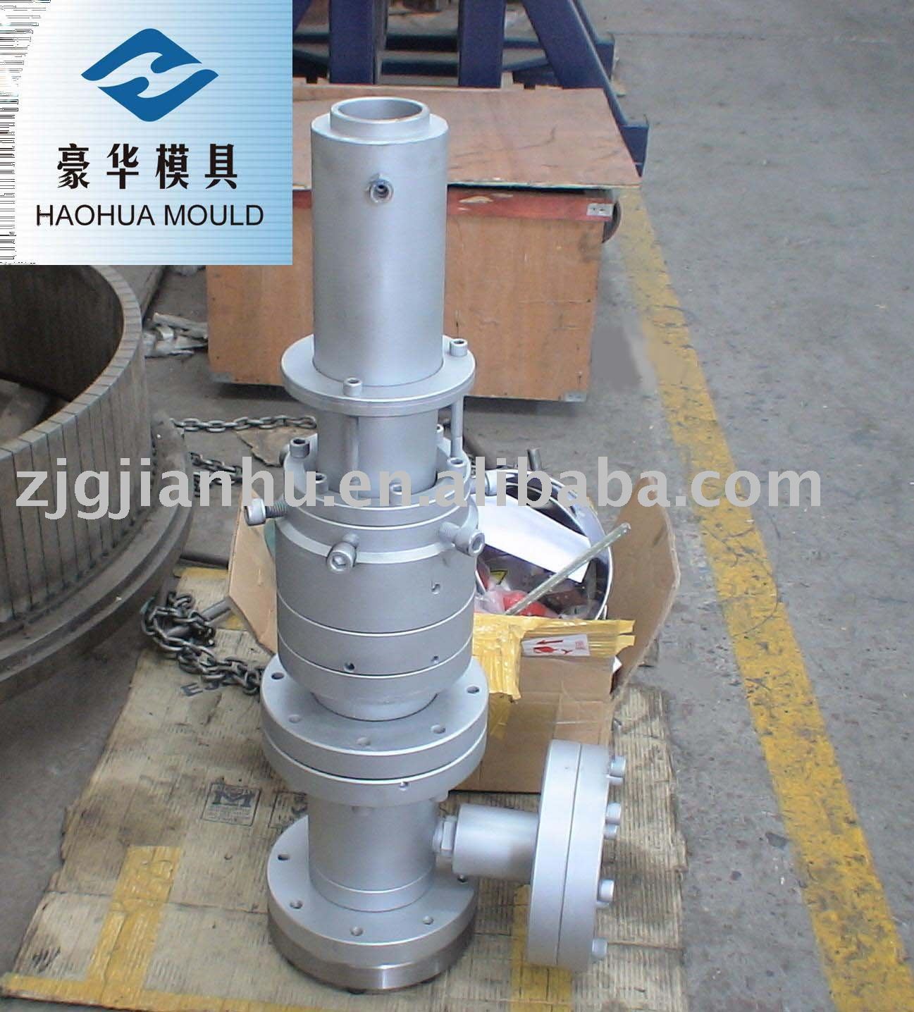 PVC Twin-layer pipe extrusion die head for Pipe With 75mm outer diameter